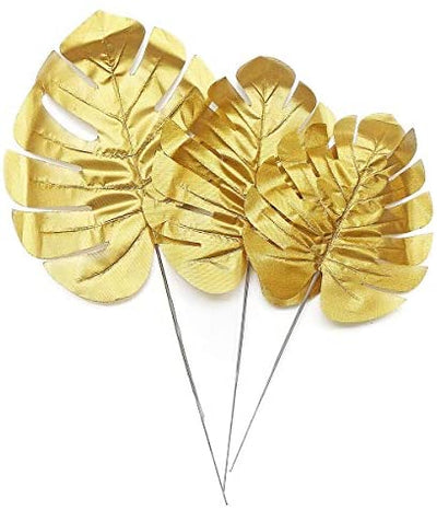 Artificial Palm Leaves (Gold)