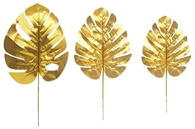 Artificial Palm Leaves (Gold)