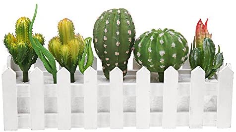 Artificial Succulent Cactus Picks 8pcs