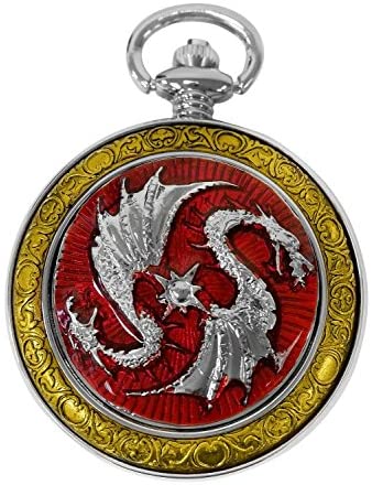 Celtic Dragon Pocket Watch