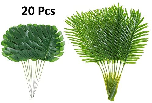 Artificial Palm Leaves (Green)