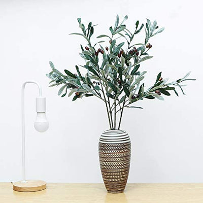 Artificial Olive Branches 4pcs