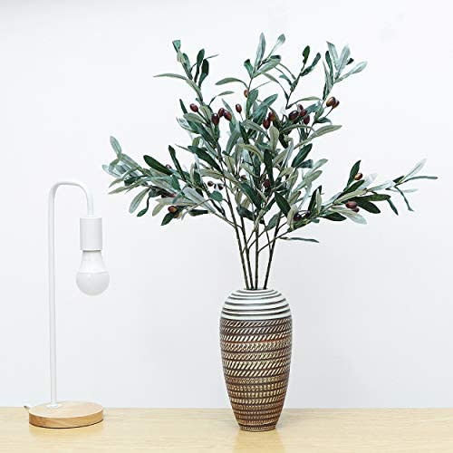 Artificial Olive Branches 4pcs