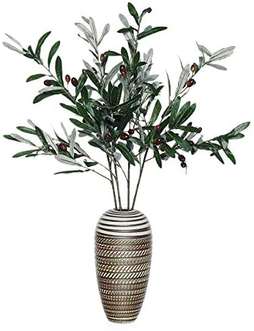 Artificial Olive Branches 4pcs